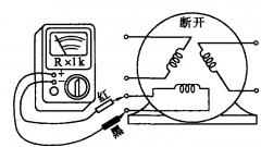 电机断路怎么检查，定子绕组短路断路检查