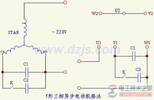 三相异步电动机改为单相运行